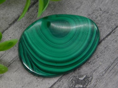 Polished Malachite, 9 Grams