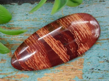 Red and Brown Jasper Gemstone Cabochon