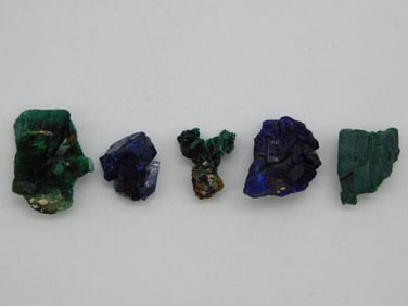 MALACHITE AZURITE ROCK STONE LAPIDARY SPECIMEN