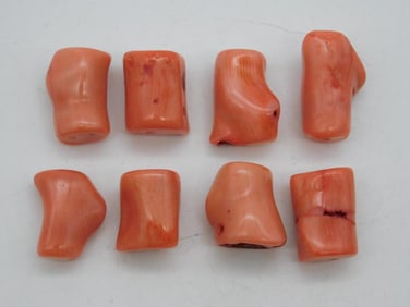 RED CORAL ROCK STONE LAPIDARY SPECIMEN