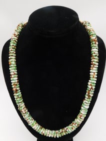 STONE BEAD NECKLACE ROCK STONE LAPIDARY SPECIMEN