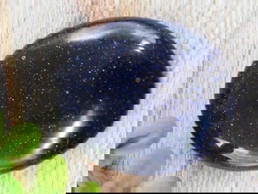 BLUE GOLDSTONE ROCK STONE LAPIDARY SPECIMEN