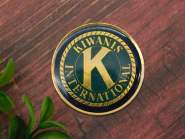 KIWANIS INTERNATIONAL CABOCHON ROCK STONE LAPIDARY SPECIMEN