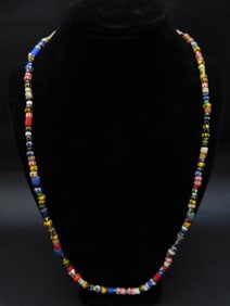 AFRICAN TRADE BEADS ROCK STONE LAPIDARY SPECIMEN