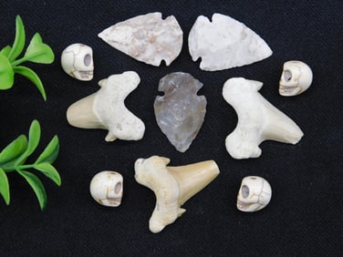 MIXED LOT ROCK STONE LAPIDARY SPECIMEN