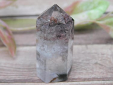 Phantom Quartz Point With Inclusions