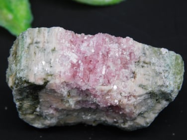 Pink and Green Mineral Specimen