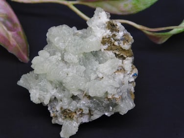 Raw Green Mineral Specimen With Textured Formation