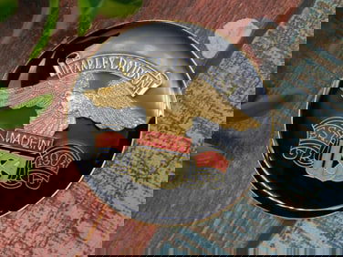 Harley-Davidson Commemorative Metal Badge