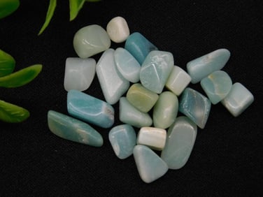 Mixed Amazonite Stones Weighing 12 Grams