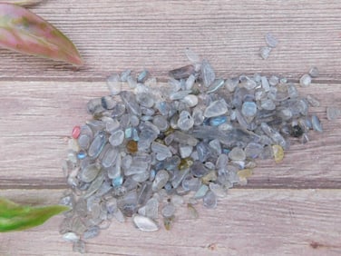 Small Labradorite Gemstone Chips for Crafting