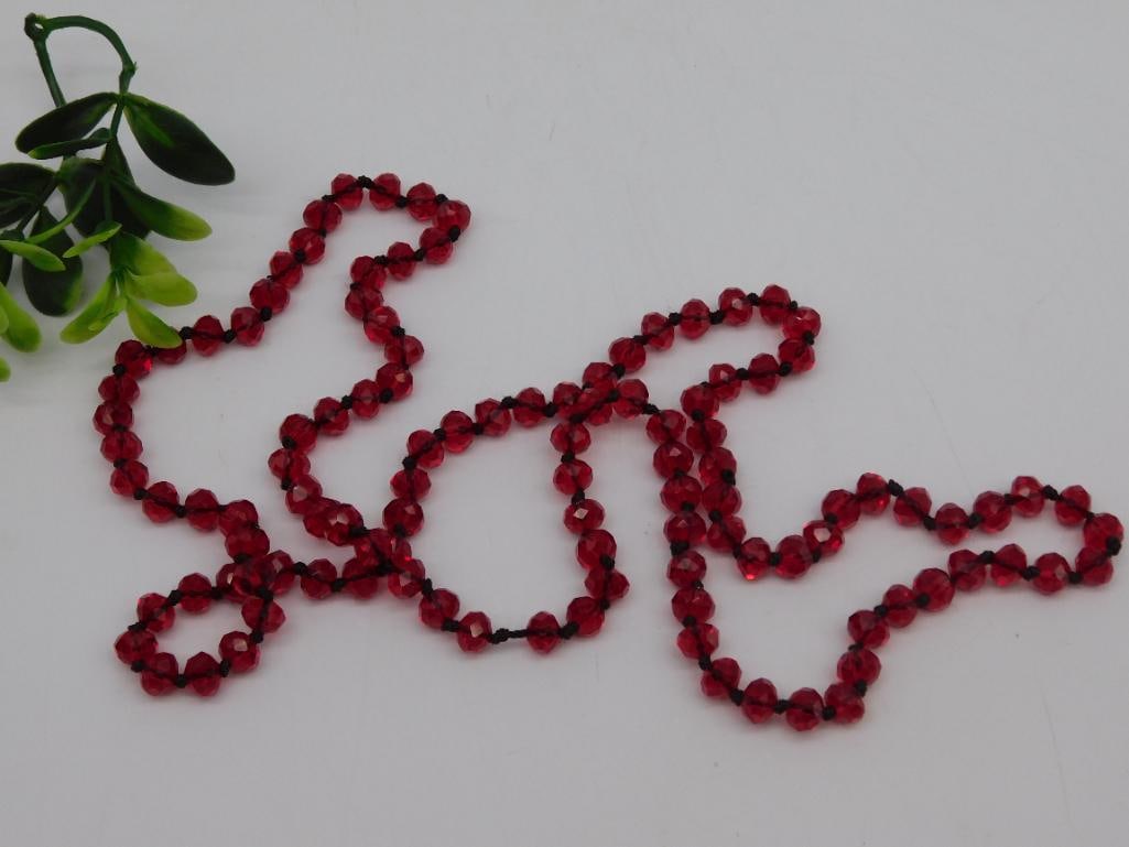 SPARKLE BEAD NECKLACE: SPARKLE BEAD NECKLACE