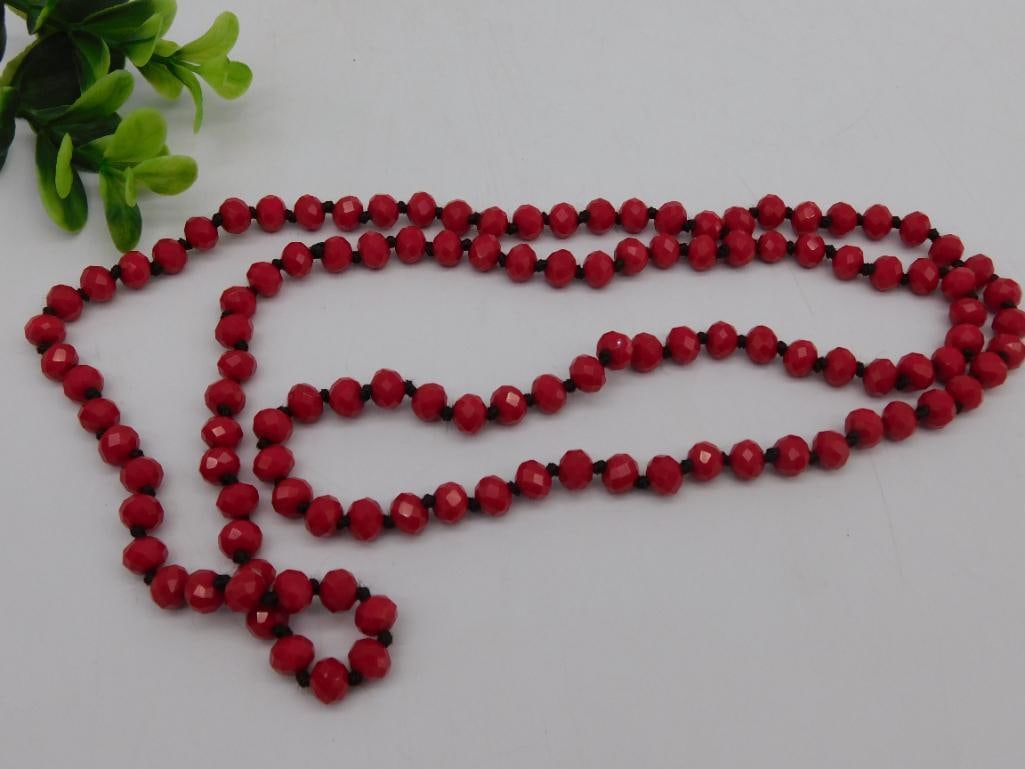 SPARKLE BEAD NECKLACE: SPARKLE BEAD NECKLACE