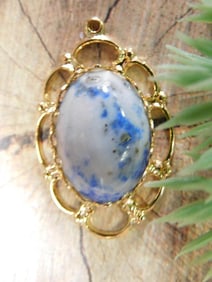 SODALITE PENDANT ROCK STONE LAPIDARY SPECIMEN