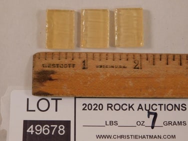 MAN MADE CITRINE