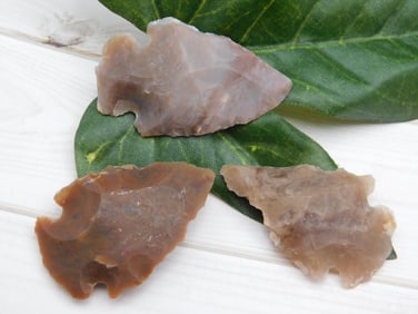 HAND KNAPPED ARTIFACT TOOLS ROCK STONE LAPIDARY SPECIMEN