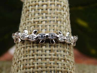 GENUINE STONE RING SIZE 7