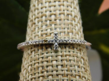 GENUINE STONE RING SIZE 7