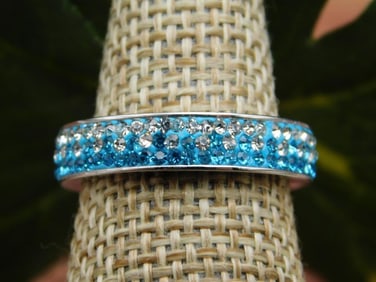 GENUINE STONE RING SIZE 7