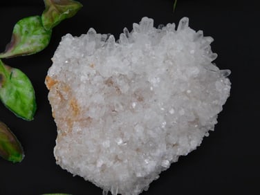 Natural White Quartz Crystal Cluster Specimen