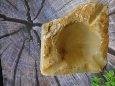 Rough Yellow Calcite Rock Specimen, 2 lbs 1 oz