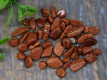 12 Grams of Gold Sandstone Gemstones