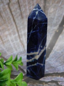 Blue Sodalite Double-Pointed Wand