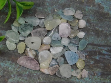Collection of Polished Gemstone Chips
