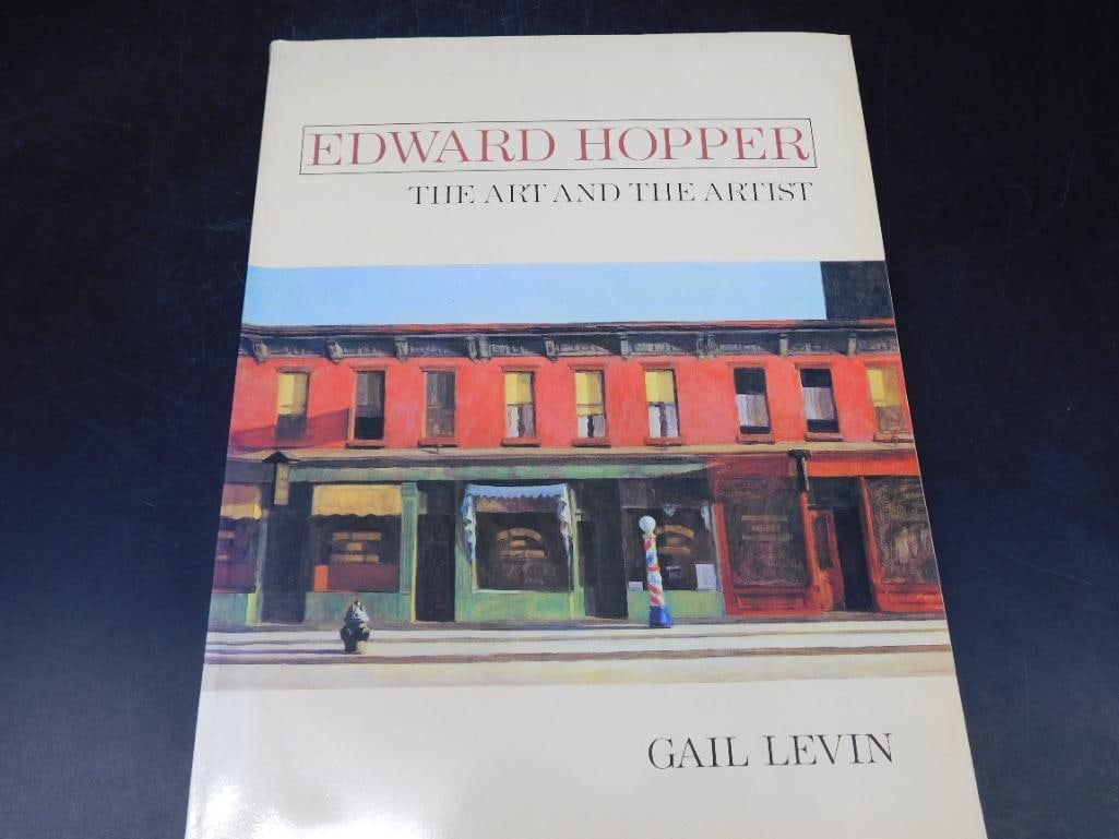Edward Hopper: The Art and the Artist ? First Edition Book: This is a first edition of ?Edward Hopper: The Art and the Artist? by Gail Levin, printed in 1980 by W.W. Norton & Co. and the Whitney Museum of American Art. The hardcover book includes numerous repr