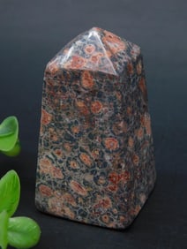 Leopard Print Jasper Tower Rock Stone Lapidary Specimen