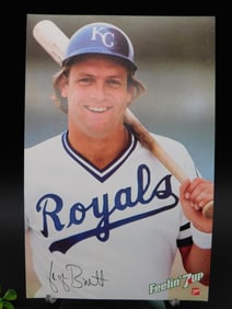 George Brett Feelin 7Up Promotional Poster