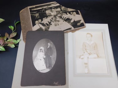 Collection of Vintage Black and White Photographs