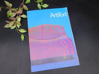 MID CENTURY Artifort Furniture Catalog with Vibrant Designs
