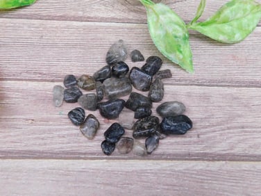 12 Grams of Black Quartz Gemstones