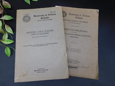 University of Arizona Bulletins on Arizona Mining, 1937