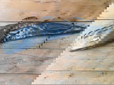 Sears Ted Williams Leather Gun Case with Zipper Closure