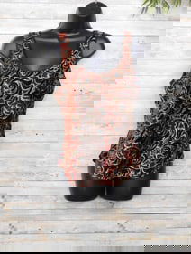 SPARKLE VELVET TANK TOP VINTAGE CLOTHING