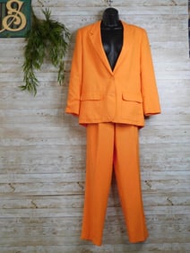 PATCHINGTON ORANGE SLACKS AND BLAZER VINTAGE CLOTHING
