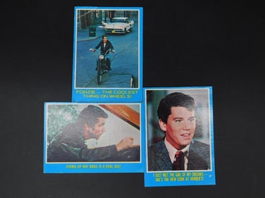 TOPPS HAPPY DAYS TRADING CARDS VINTAGE ANTIQUE