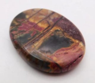 NETWORK JASPER ROCK STONE LAPIDARY SPECIMEN