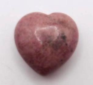 RHODOCHROSITE HEART ROCK STONE LAPIDARY SPECIMEN