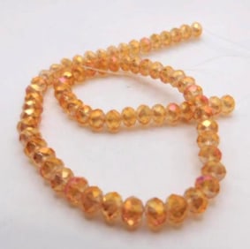 GLASS BEADS ROCK STONE LAPIDARY SPECIMEN