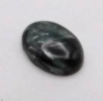 SERAPHINITE CABOCHON ROCK STONE LAPIDARY SPECIMEN