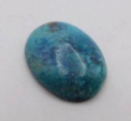 CHRYSOCOLLA CABOCHON ROCK STONE LAPIDARY SPECIMEN