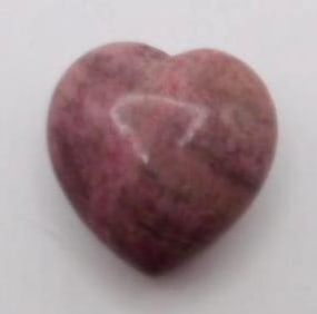 RHODOCHROSITE HEART ROCK STONE LAPIDARY SPECIMEN
