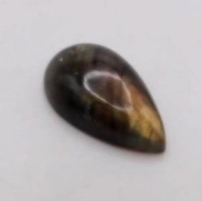 LABRADORITE CABOCHON ROCK STONE LAPIDARY SPECIMEN