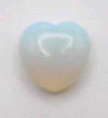 OPALITE HEART ROCK STONE LAPIDARY SPECIMEN
