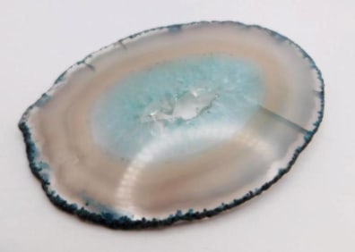 AGATE SLICE ROCK STONE LAPIDARY SPECIMEN