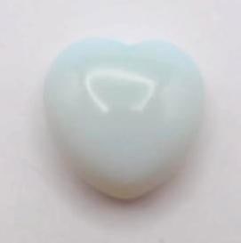 OPALITE HEART ROCK STONE LAPIDARY SPECIMEN