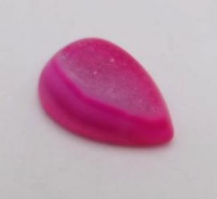 DRUZY QUARTZ CABOCHON ROCK STONE LAPIDARY SPECIMEN